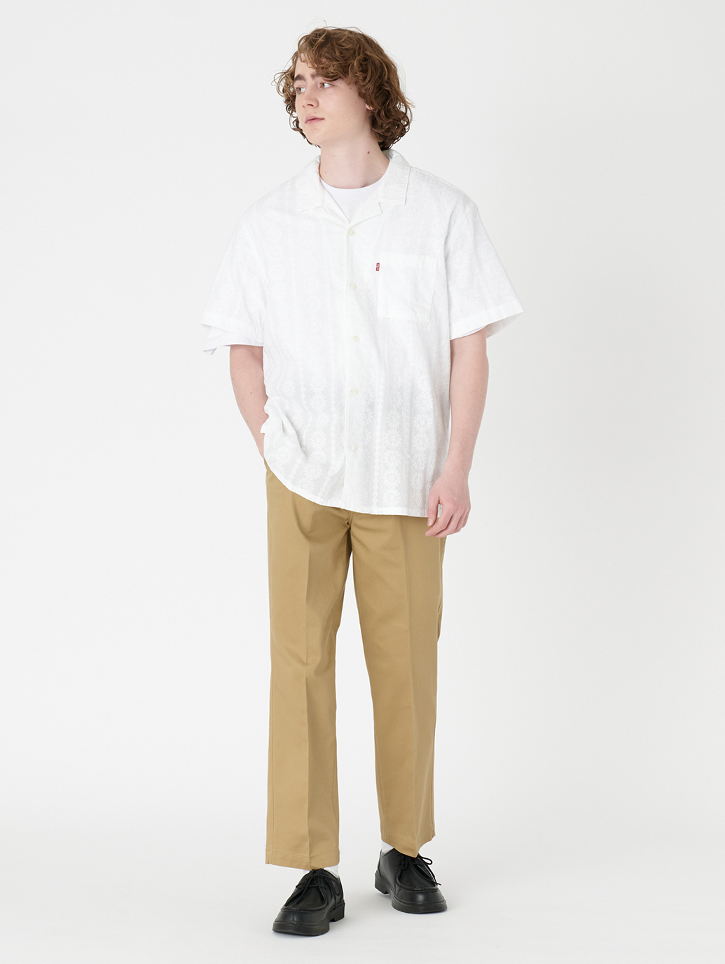 XX CHINO STRAIGHT HARVEST GOLD S CTTN/POLY TWLL
